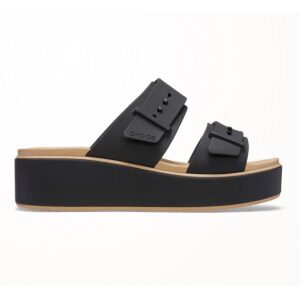 Γυναικεία Σανδάλια Crocs Brooklyn Buckle 212408-0RI Black/Cashew