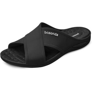 Γυναικείες παντόφλες Boaonda Harmony 1949-200-001 Black - Image 2
