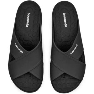 Γυναικείες παντόφλες Boaonda Harmony 1949-200-001 Black - Image 5