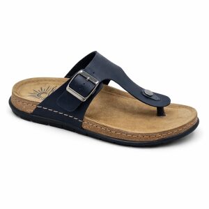 Ανδρικά Σανδάλια Δερμάτινα Sunny Sandals Ettore 60904 Black