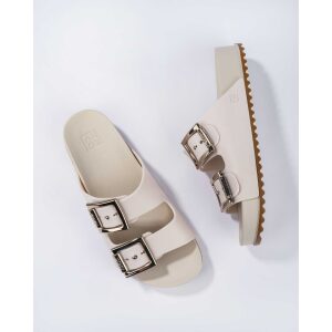 Γυναικεία Σανδάλια Σαγιονάρες Slide Zaxy 780-26200 Off White 18063-90820 - Image 5