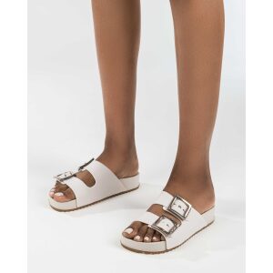 Γυναικεία Σανδάλια Σαγιονάρες Slide Zaxy 780-26200 Off White 18063-90820 - Image 2