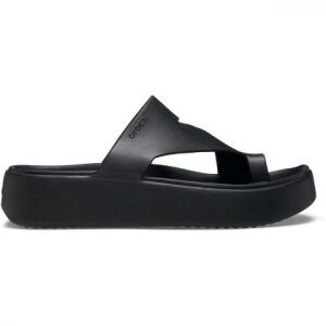 Σανδάλια Crocs Getaway Platform Toe Loop 210834-001 Black - Image 4