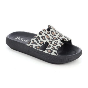 Γυναικείες Σαγιονάρες Slite Animal B-Soft 216/23134 Black