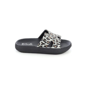 Γυναικείες Σαγιονάρες Slite Animal B-Soft 216/23134 Black - Image 2