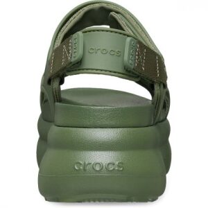 Crocs Soho Platform Frosted Sport Sandal 212032-309 Army Green - Image 5