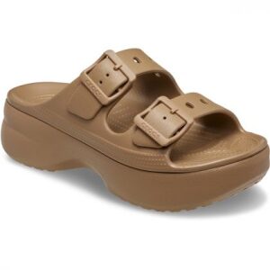 Crocs Platform Brooklyn Knot Low Wedge 212880-2EY Sepia - Image 2