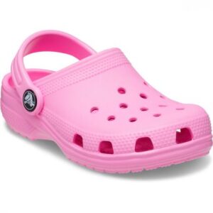 Crocs Classic Clog Kid's Unisex 206990-6SW Taffy Pink - Image 3