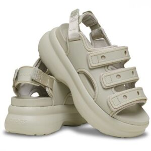 Crocs Soho Platform Frosted Sport Sandal 212032-1WY Meteor - Image 2