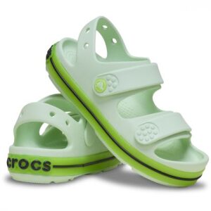 Crocs Kids Crocband Cruiser Sandal Neon Band 213345-3DC Apple Ice - Image 2