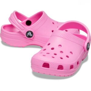Crocs Classic Clog Kid's Unisex 206990-6SW Taffy Pink - Image 2