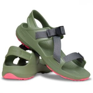Crocs Quick Trail Sandal Unisex 212711-2CP Cargo/Pink - Image 2