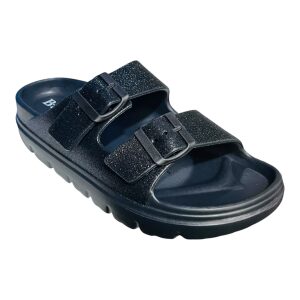 Γυναικεία σανδάλια glitter platforf B-Soft 212/51404 Black - Image 4