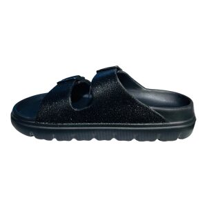 Γυναικεία σανδάλια glitter platforf B-Soft 212/51404 Black - Image 3