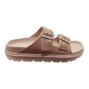 Γυναικεία σανδάλια glitter platforf B-Soft 212/51404 Gold