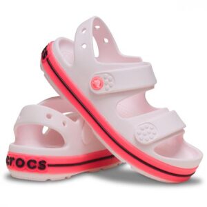 Crocs Kids Crocband Cruiser Sandal Neon Band 213346-7DE Bubble - Image 5