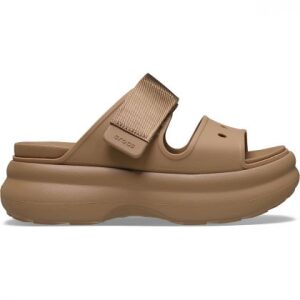 Crocs Platform Soho Two Strap Sandal 212861-2EY Sepia