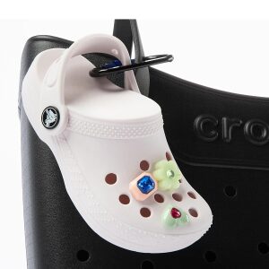 Crocs Classic Clog Pouch Bag Charm212288-100 White - Image 2