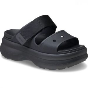 Crocs Platform Soho Two Strap Sandal 212861-001 Black - Image 3