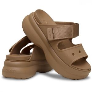 Crocs Platform Soho Two Strap Sandal 212861-2EY Sepia - Image 2