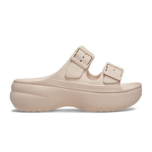 Crocs Platform Brooklyn Knot Low Wedge 212880-6UR Quartz