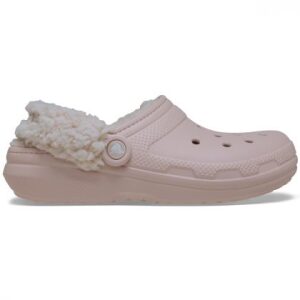 Crocs Παντόφλες Χειμερινές Unisex Classic Fleece Lined Clog 211396-6UR Quartz