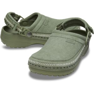 Crocs Classic Unisex Cs Crafted Vegan Suede Stitch 214048-3BX Cargo - Image 2