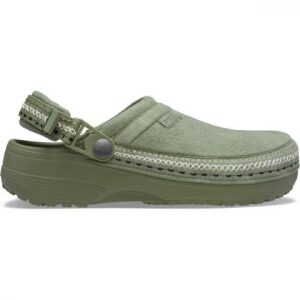 Crocs Classic Unisex Cs Crafted Vegan Suede Stitch 214048-3BX Cargo