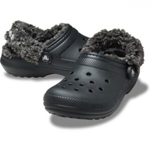 Crocs Παντόφλες Χειμερινές Unisex Classic Fleece Lined Clog 211396-001 Black - Image 2