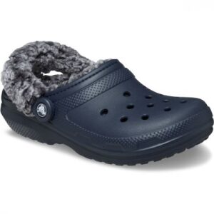 Crocs Παντόφλες Χειμερινές Unisex Classic Fleece Lined Clog 211396-410 Navy - Image 3