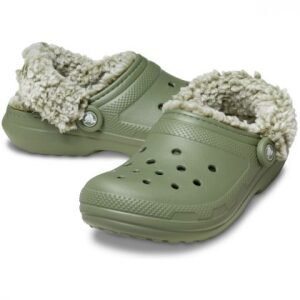 Crocs Παντόφλες Χειμερινές Unisex Classic Fleece Lined Clog 211396-3BX Cargo - Image 3