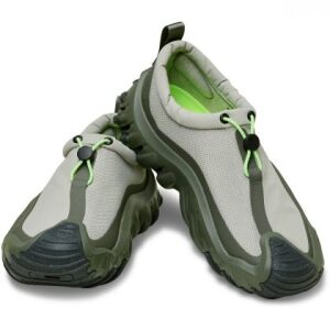 Crocs Echo Elemente Sneakers Unisex 213455-3DI Dusty Olive/Lime Burst - Image 3