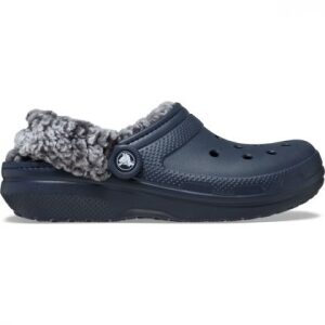 Crocs Παντόφλες Χειμερινές Unisex Classic Fleece Lined Clog 211396-410 Navy