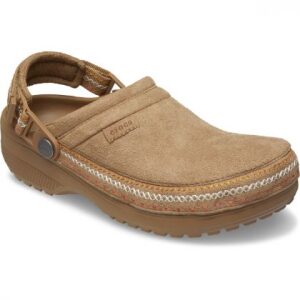 Crocs Classic Unisex Cs Crafted Vegan Suede Stitch 214048-2EY Sepia - Image 3