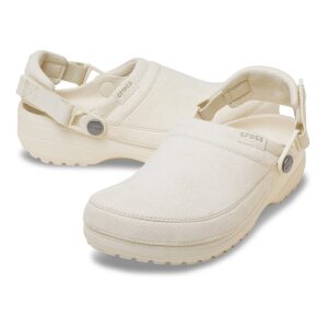 Crocs Classic Unisex Crafted Vegan Suede Clog 211930-2MD Summit - Image 2