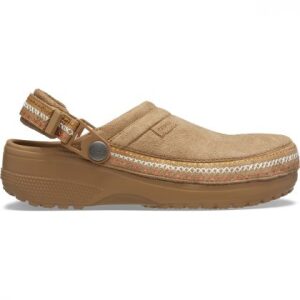 Crocs Classic Unisex Cs Crafted Vegan Suede Stitch 214048-2EY Sepia