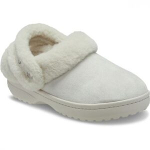 Crocs Παντόφλες Χειμερινές Unfurgtble Vegan Suede Clog 212106-2PL Cocoa Cream - Image 3