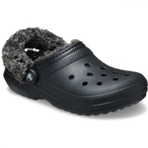 Crocs Παντόφλες Χειμερινές Unisex Classic Fleece Lined Clog 211396-001 Black - Image 4