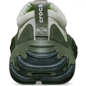 Crocs Echo Elemente Sneakers Unisex 213455-3DI Dusty Olive/Lime Burst - Image 4