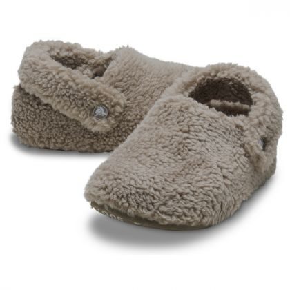 Crocs Παιδικές Παντόφλες Χειμερινές Unisex Classic Cozzzy Slipper 210856-195 Mushroom - Image 4