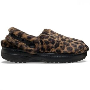 Crocs Παντόφλες Χειμερινές Clogs Unfurgettable Animal Clog 212002-2LD Sepia/Leopard
