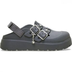 Crocs Γυναικείο Σαμπό Loaferette Star Studded Clog 214212-0YK Carbon