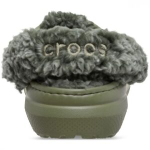 Crocs παιδικές παντόφλες με γούνα Classic Fleece Lined Clog 212857-3BX Cargo - Image 5