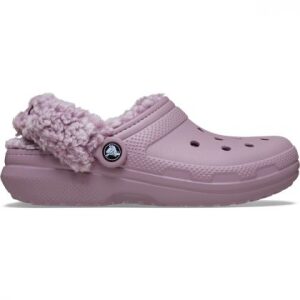 Crocs Παντόφλες Χειμερινές Unisex Classic Fleece Lined Clog 211396-5EO Dusty Lilac