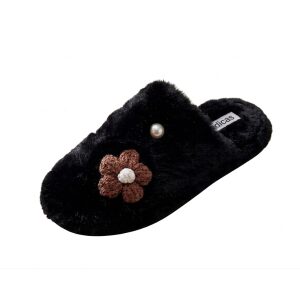 Γυναικεία χειμερινή παντόφλα Dicas DC2611 Black