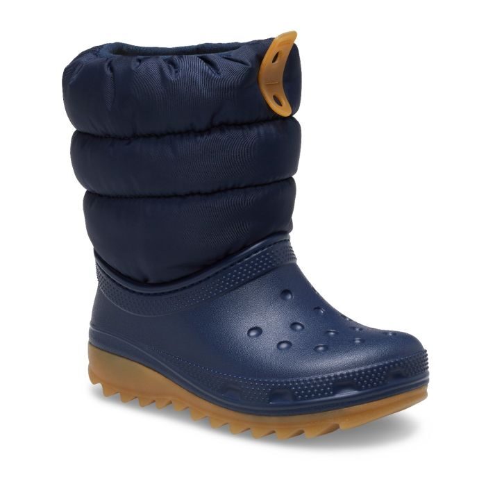 Παιδικά γαλότσάκια Crocs Kids Classic Neo Puff Boot 207684-4PQ Navy - Image 3