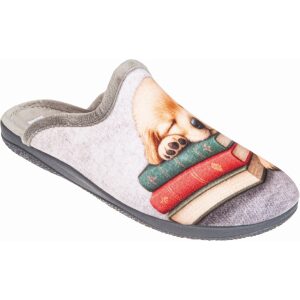 Γυναικείες χειμερινές παντόφλες adams shoes 624-26522 Gris
