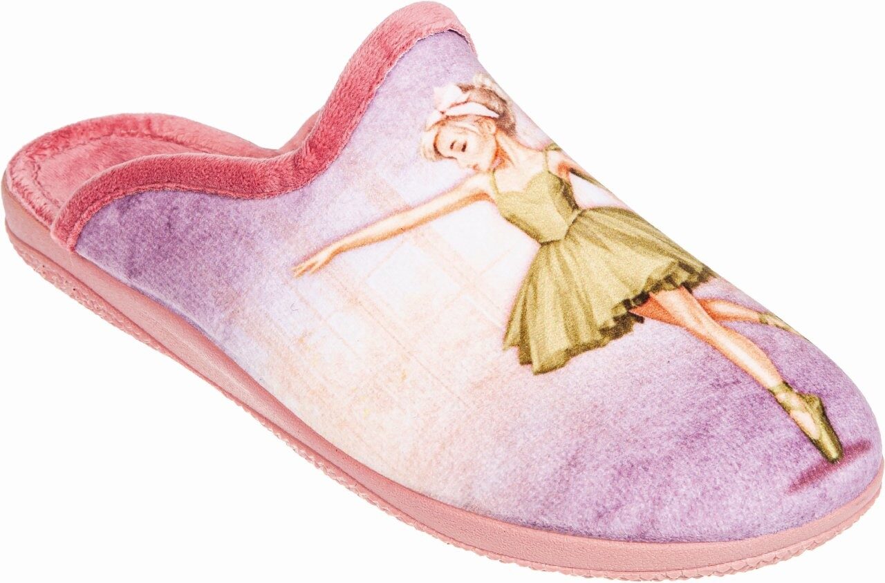 Γυναικείες χειμερινές παντόφλες adams shoes 624-26551 Salmon