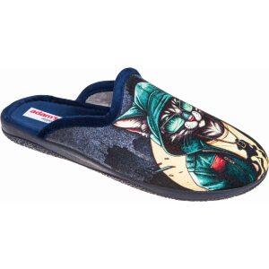 Χειμερινές παντόφλες αγόρι adam's shoes 624-26733 Blue
