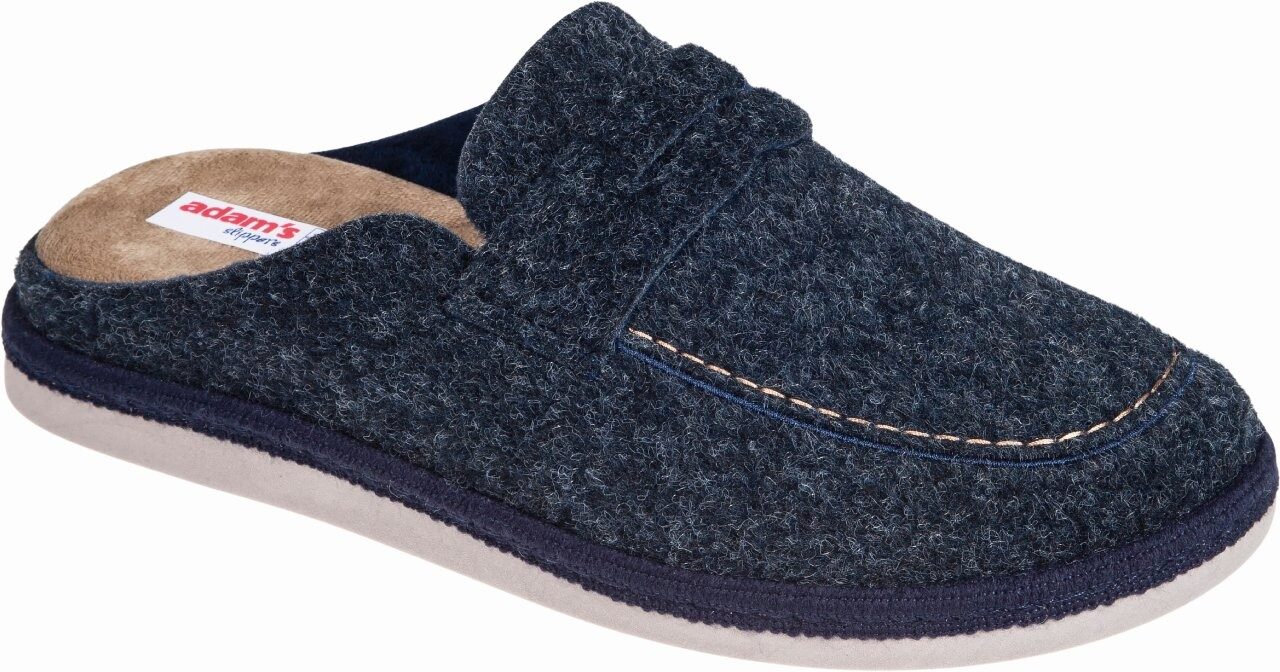 Παντόφλες Ανδρικές Χειμερινές adam's 754-26503 Blue